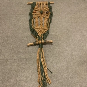 Colgante de pared macramé búho de colección  - Imagen 1 de 8
