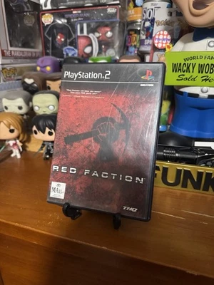 PS2 Red Faction Game w/ Case & Manual Tested PAL - Image 1 of 4