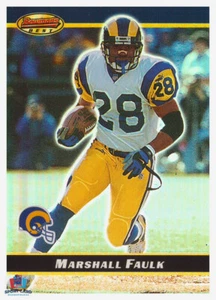 2000 Bowman's Best Marshall Faulk #56 - Picture 1 of 1