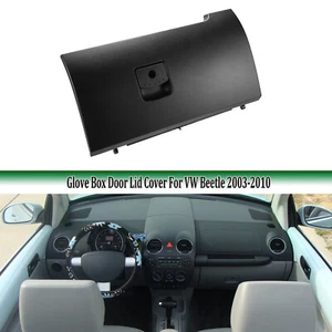 LHD Dash Glove Box Door Lid Cover Center for Volkswagen Beetle 2003-2010 Black - Picture 1 of 12