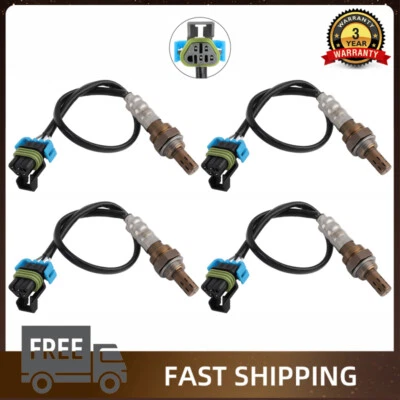 4PCS Oxygen Sensors Fit For 2009-11 Buick Enclave 2009-10 Saturn Outlook 3.6L V6 - Image 1 of 4