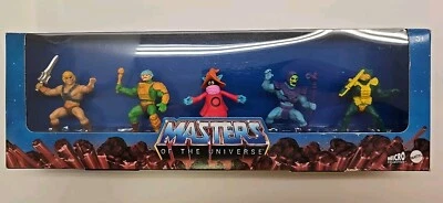 Masters Of The Universe - Juego de microfiguras de personajes de 5 piezas NUEVO en caja dañada Foto 1 de 3