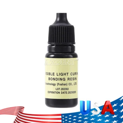 AZDENT Dental Light Cure One Step Dentin Enamel Resin Bonding Adhesive Bonding Agents