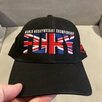 NWOT - RARE - Official - Tyson Fury - Union Jack Logo - Las Vegas - 10/9/21- Hat - Image 1 of 4