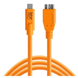 Tether Tools TetherPro USB-C to 3.0 Micro-B Cable, 15', Orange - Picture 1 of 3