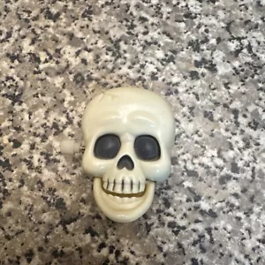 Testa scheletro avvolgibile vintage denti chiacchieroni teschio non funzionante (147) - Foto 1 di 8
