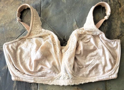 Sutiã 42G Comfort Choice meio aro sem forro cobertura total - Imagem 1 de 4