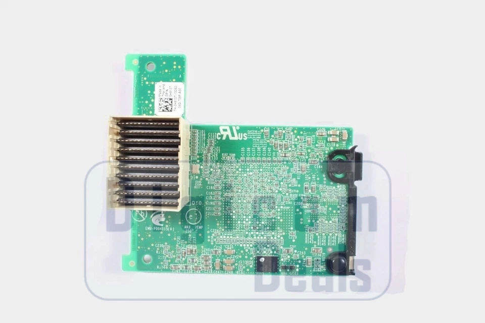H813T DELL EMULEX OCM10102-F-M DUAL PORT 10GBE MEZZANINE CNA POWEREDGE BLADES - Image 1 of 1