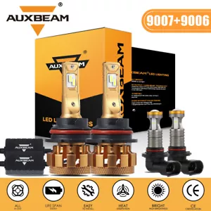 For 2003-2005 Dodge Ram 1500/2500/3500 AUXBEAM LED Headlight Bulbs HI/LO + Fog - Picture 1 of 12