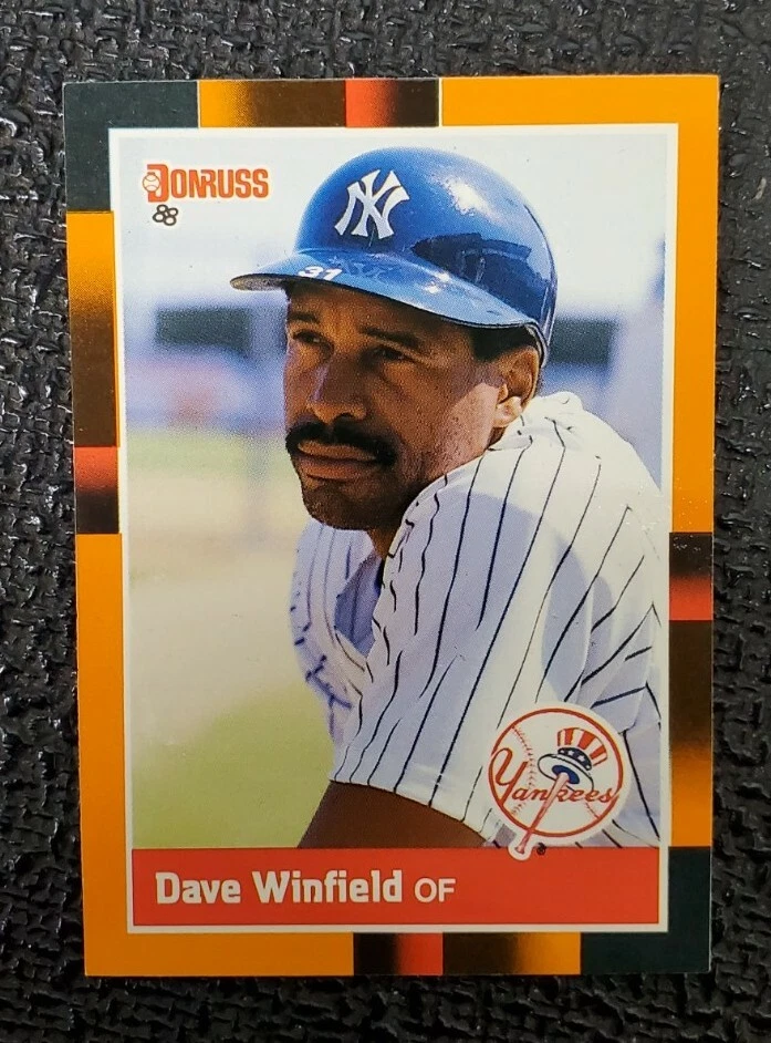 1988 DONRUSS BASEBALL'S BEST #244 DAVE WINFIELD HOF  - Image 1 of 1