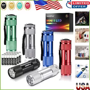 Compact Mini Flashlights with Lanyard - Assorted Colors for Outdoor Adventures - Picture 1 of 10