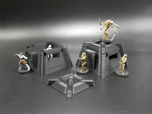 Tabletop Terrain Small Bunker Pillbox for Star Wars Legion, 40k, Age of Sigmar - Picture 1 of 12
