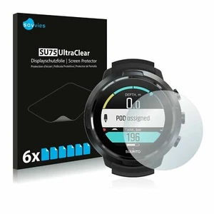 Suunto D5  Watch , 6 x Transparent ULTRA Clear Screen Protector - Photo 1 sur 9