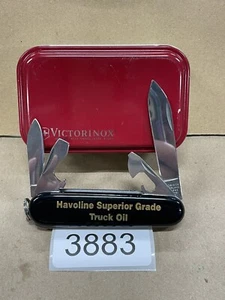 NOS Vintage Havoline Oil VICTORINOX OFFICIER SUISSE SWISS ARMY KNIFE 4 Tool - Picture 1 of 9