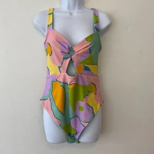 Show Me Your Mumu One Piece Swimsuit Womens XXL Summer Sorbet Reversible - Picture 1 of 8