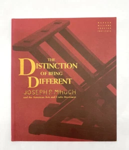 Joseph McHugh Arts & Crafts Movement Distinction Being Different Museum Catalog - Imagen 1 de 10