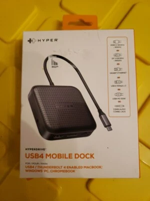HyperDrive USB4 Mobile Dock - Docking Station - Image 1 of 2