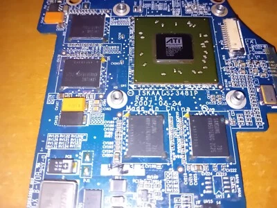 Toshiba LS-3481P 256MB VGA Graphics for a200 a205 a215 s205 a300 a305 a500 - Image 1 of 4