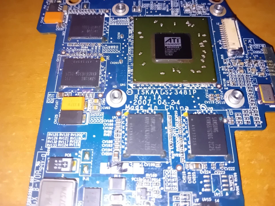 Toshiba LS-3481P 256MB VGA Graphics for a200 a205 a215 s205 a300 a305 a500 - Image 1 of 4