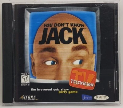 You Don't Know Jack - CD ROM, PC Game + Manual, Pre-owned, Very Good Condition  - Image 1 of 3