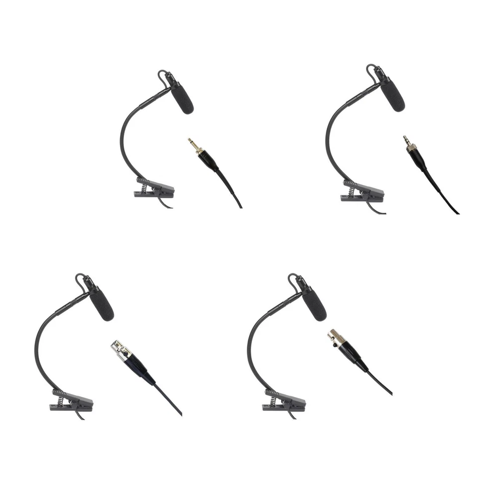 Instrument Microphone Condenser Clip Gooseneck Mic for Live Show Saxophone - Image 1 of 1