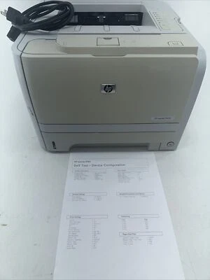 HP Laserjet P2035 Laser Monochrome Printer CE461A - TESTED - Image 1 of 4