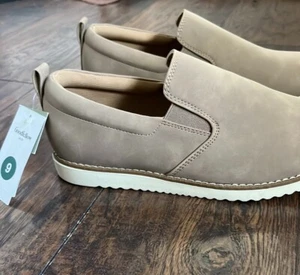 Men's 9 Slip-ons Goodfellow Ultra Comfort Faux Suede Leisure Dress-up Summer NWT - Picture 1 of 5