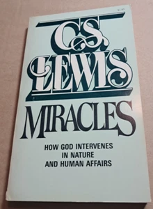 C S Lewis Miracles God & Nature Christianity Macmillan vintage pb 4th print 1978 - Picture 1 of 3