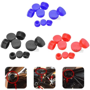 9 Pcs Frame Hole Cover Caps Plugs Decor For BMW R1200GS/LS/ADV 2017-2018 - Imagen 1 de 35