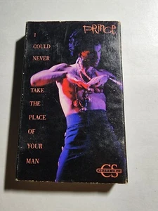 Prince I Could Never Take The Place Of Your Man Cassette Single VG+ CS5 - Picture 1 of 2