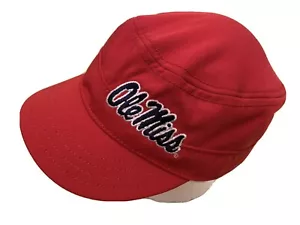 Ole Miss Rebels Under Amour Heat Gear LADY'S Cadet Military Cap OSFA - Picture 1 of 9