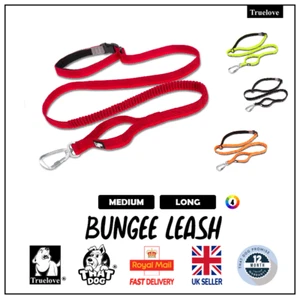 Bungee Dog Lead Truelove Stretchy True love Lead NoPull Anti Shock Running Leash - Picture 1 of 14