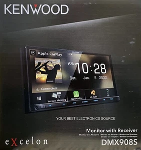 NUOVO Kenwood DMX908S Ricevitore Schermo 7", Wireless Android Auto e Apple CarPlay - Foto 1 di 1