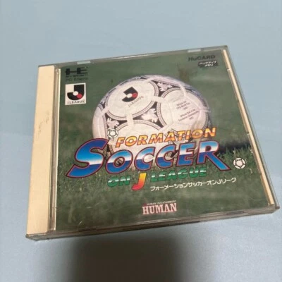 FORMATION SOCCER ON J LEAGUE NEC PC Engine Sports NTSC-J Case Manual Japan Used - Image 1 of 4