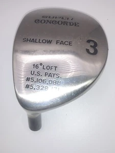 Super Concorde Fairway Wood Graphite Shafted Left Hand #3 Club Head Brand New - Picture 1 of 4