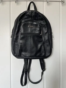 Mochila Lorenz Cuero Genuino 30cm x 28cm - Imagen 1 de 6