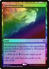Rootbound Crag FOIL Ixalan NM Land Rare MAGIC THE GATHERING MTG CARD ABUGames