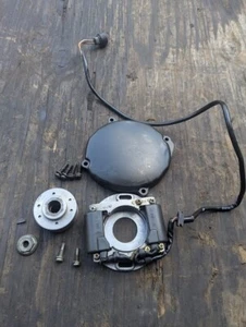 1984 YAMAHA YZ125 STATOR FLYWHEEL AND COVER - Picture 1 of 9