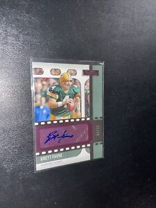 BRETT FAVRE 2021 CHRONICLES SIGNATURE SERIES AUTO SSP PACKERS 4/10, Number Match