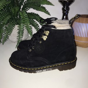101 suede shearling lined boots