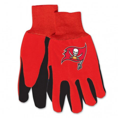Tampa Bay Buccaneers Two Tone Adult Size Gloves Cover