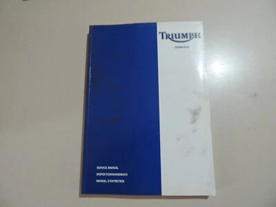 TRIUMPH Bonneville Werkstatthandbuch Wartung Reparatur 10.2000 - Bild 1 von 4