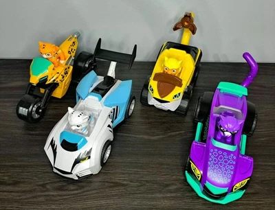 All 4 Paw Patrol Cat Pack Vehicle Set – Wild, Rory, Shade, Leo! Target Exclusive - Image 1 of 4