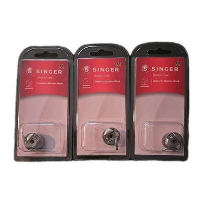 Estojo de bobina Singer peça #2500269 lote de 3 novo em folha no pacote - Imagem 1 de 3