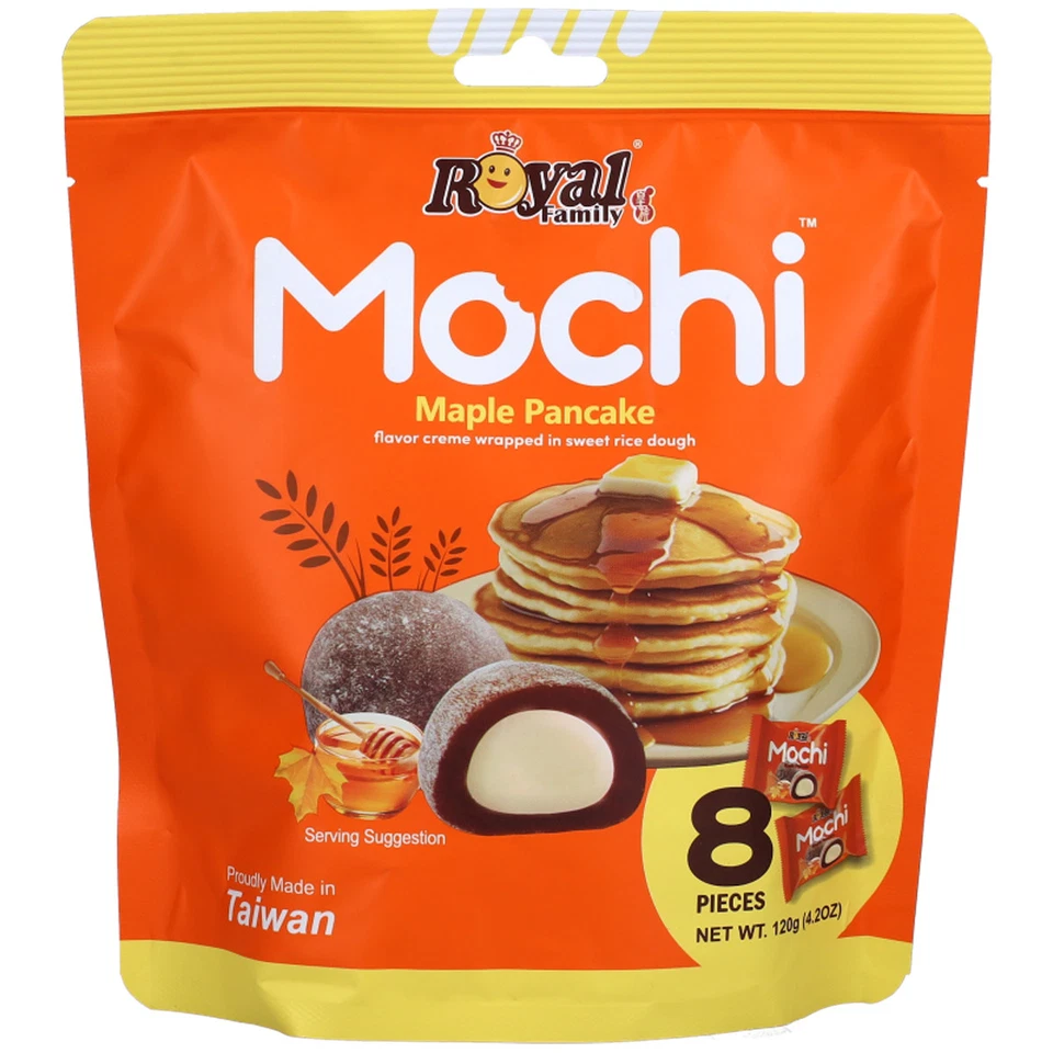 Royal Family Mochi Maple Pancake Cremefüllung einzeln verpackt 120g - Bild 1 von 1