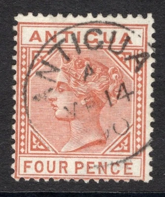 Antigua Scott 16 Used - CV 3.75$ - Image 1 of 2