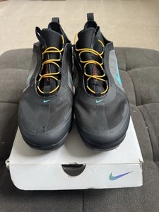 Nike Air VaporMax 2019 Utility Off Noir Teal Nebula Mens Size 10 Shoe Sneakers - Picture 1 of 9