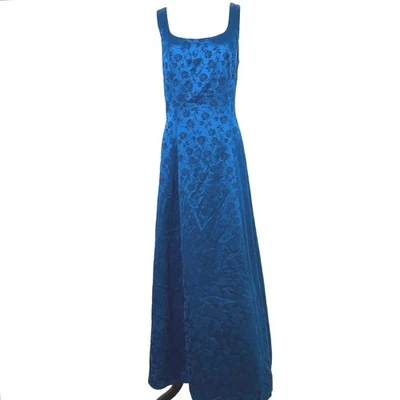 Vestido Niki Livas Mujer Vintage Años 90 Baile de graduación Formal Azul Hada Grunge Gótico Talla 10 Foto 1 de 4