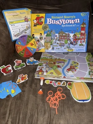 Richard Scarry's Busytown EYE FOUND IT! Hidden Objects Board Game READ - Image 1 of 4