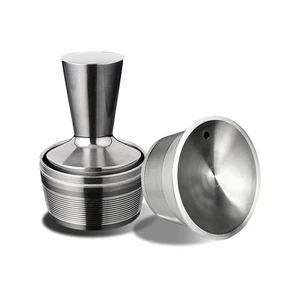 Refillable Pod For Dolce Gusto Cup Reusable Capsula Stainless Steel Filter Drip - Picture 1 of 23